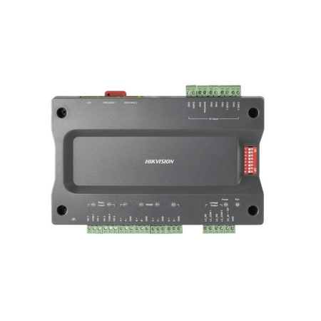 HIKVISION Master Lift Controller K2210 | Controls 128 Floors | Stores 20,000 Cards | DIN Mount | 12VDC | by HIKVISION