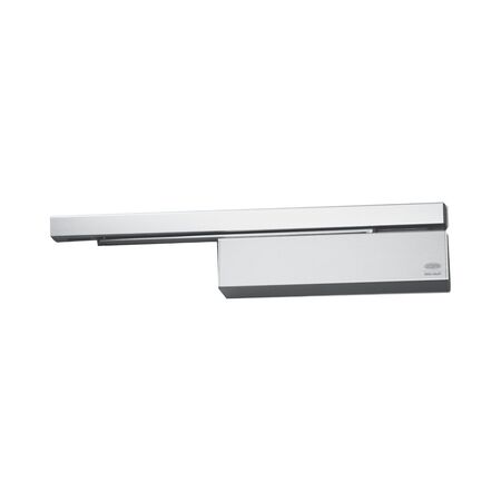 Electromechanical Single Door Closing System | Fire Rated 4 Hours | Adjustable Hold Open Angle | Silver | by Lockwood