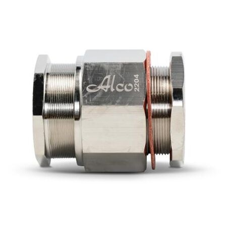 Cable Gland Brass Hazardous Weatherproof M50 Unarmoured Cable Diameter 31-42mm Thread Length 20mm