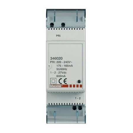 Arteor MyHOME 230V a.c. 2 DIN Module Power Supply with LED Indicator