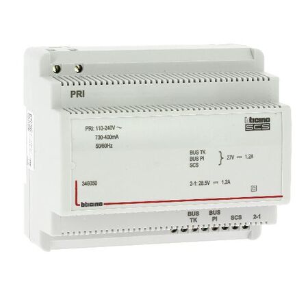 Bticino 230V a.c. 1200mA 6 DIN Module Power Supply