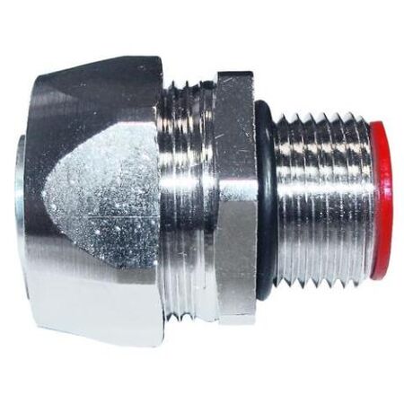 Flexible Metal Conduit Fitting Straight 3/4" Male Thread M25 Inside Diameter 18.5mm
