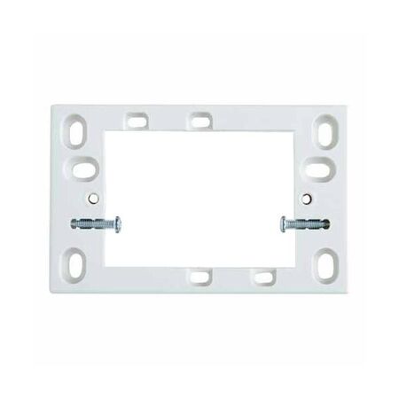 HPM 13mm Deep Surface Mounting Block White