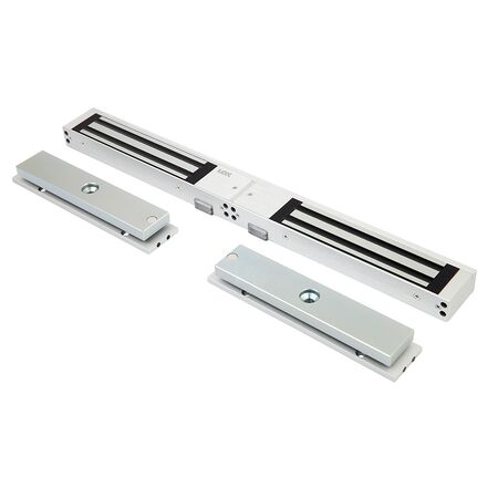 Electro Magnetic Double Maglock | 280kg Holding Force | Slim Design | LED Status Indicator | by LOX Locking
