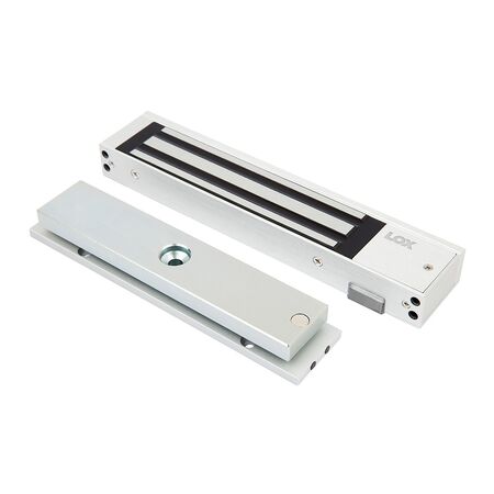 Electro Magnetic Single Maglock | 280kg Holding Force | Slim Design & LED Status Indicator | by LOX Locking