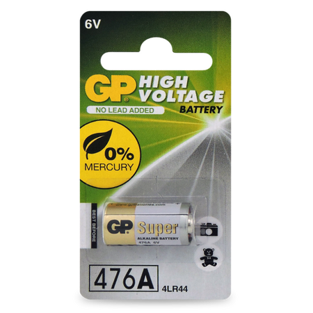 6V Alkaline High Voltage Battery | 105mAh Capacity | Long Shelf Life | Compact Size | @Card of 1 | by Powercell