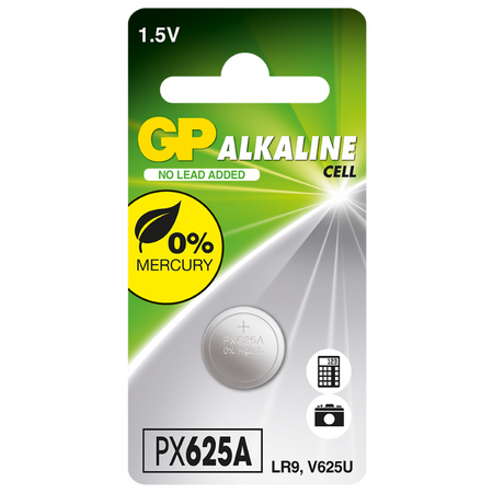 1.5V Alkaline Battery | 190mAh Capacity | Compact Size for Small Electronics | @Card of 1 | by Powercell