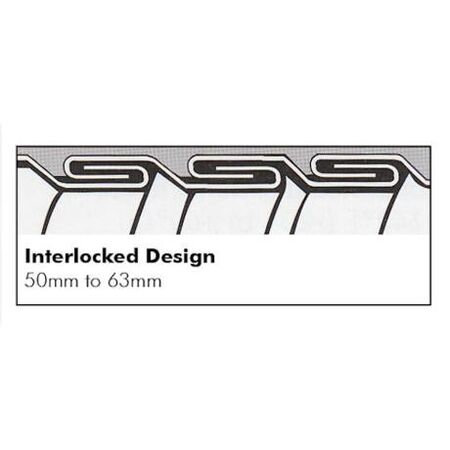 Flexible Conduit Anaconda HCX High Temperature Liquid Tight Diameter 63mm Black Length 15m