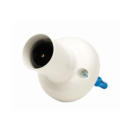 HPM Separate Anchor Fixed Bayonet B22 Batten Holder 68mm White