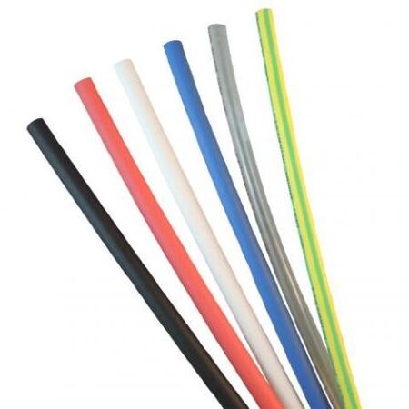 Heatshrink Thin Wall 2:1 Ratio 50/25mm Red 1.2m