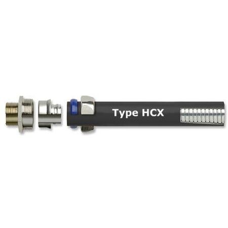 Flexible Conduit Anaconda HCX High Temperature Liquid Tight Diameter 40mm Black Length 15m