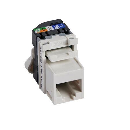 LCS³  Cat6 RJ45 UTP Socket White
