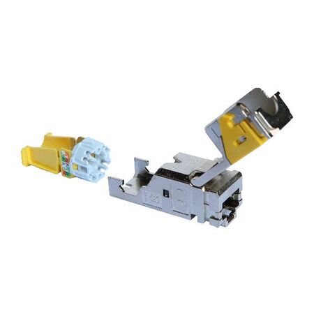 LCS³ Cat6A STP High Density RJ45 Connector - Pack of 6