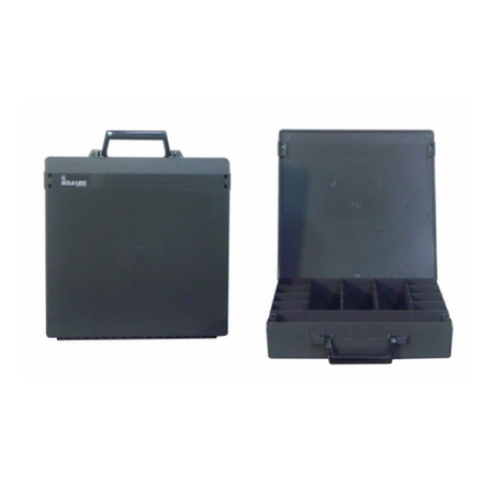 RolaCase Case 370x370x85mm With Dividers Charcoal
