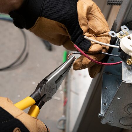 Pliers, Needle Nose Side-Cutters, 21.4 cm