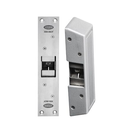Lockwood ES6000 Hook Lock | Surface Mount | Fail Secure | Monitored | 12/24VDC | by Lockwood