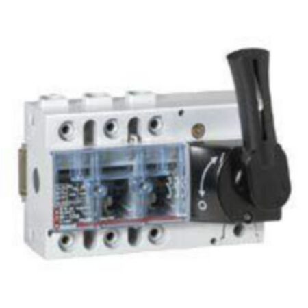 Vistop isolating switch 3 poles 100A with black front handle