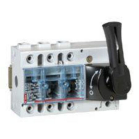 Vistop isolating switch 3 poles 125A with black front handle
