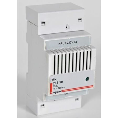 Time-lag module for DPX³/DPX³-I 160/250 and DPX³/DPX³-I 125/250 HP 230 V~ - 3 modules