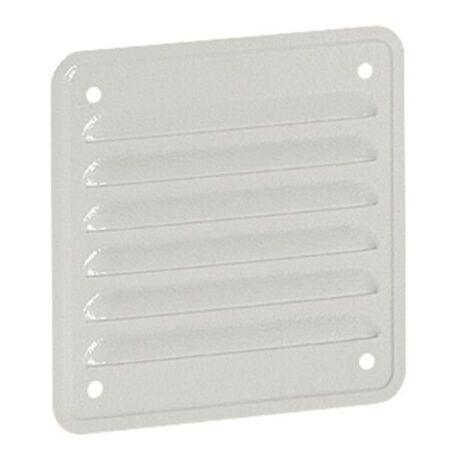 Metal louvre - IP32 - IK10 - 138x138 mm - RAL 7035