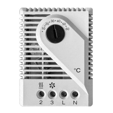 Room thermostat - for enclosure heating - 12 to 250 V~