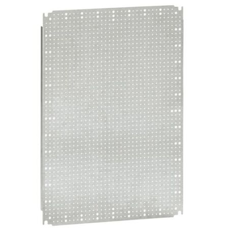 Lina 12.5 perforated plate - for industrial cabinets Atlantic, Atlantic stainless steel and Marina h. 400 x w. 400 mm