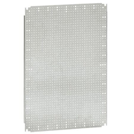 Lina 12.5 perforated plate - for industrial cabinets Atlantic, Atlantic stainless steel and Marina h. 800 x w. 800 mm
