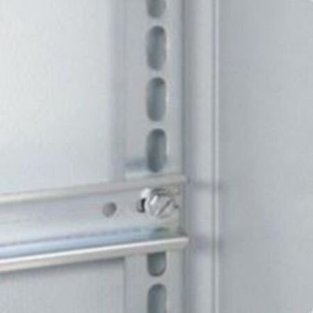 Sectioned uprights (2) Lina 25 - for cabinets height 800 mm - L. 737 mm