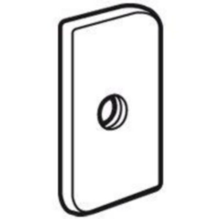 Nut with CBL screw 6x10 for fixing equipment on C profile rail