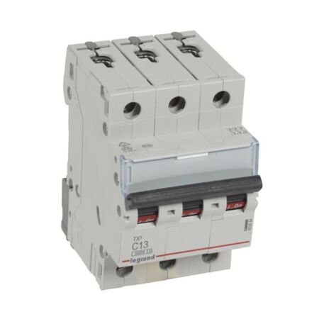 MCB TX3 6000A 3 pole 13A curve C