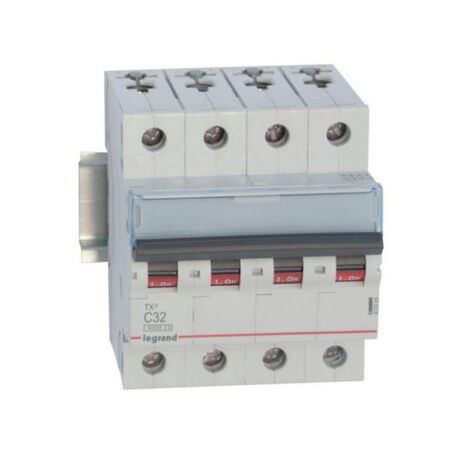 MCB TX3 6000A 4 pole 32A curve C