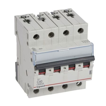 MCB TX3 6000A 4 pole 40A curve C