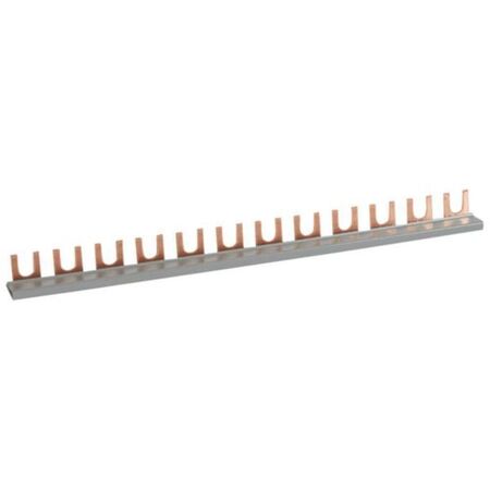 Supply busbar - fork-type - 1P - max 12 devices connected - 1 row