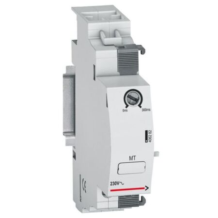 Undervoltage release DX³ 230V AC - time delay adjustable from 0 to 300 ms