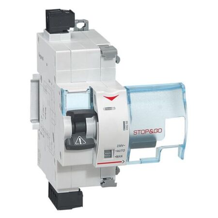 Stop and go automatic resetting for DX³  - 230 V~ - standard - 2 mod.