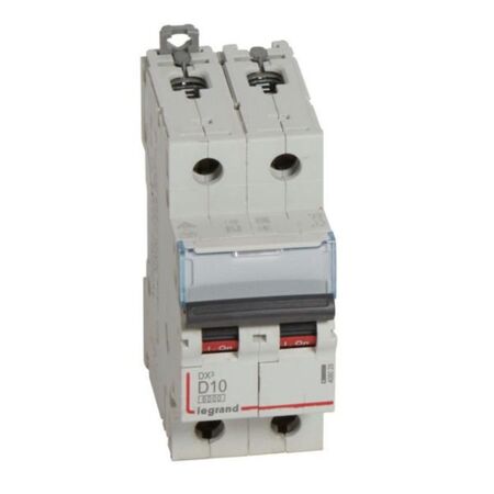 MCB DX3 6000A 2 pole 10A curve D
