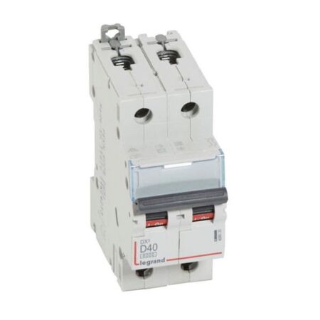 MCB DX3 6000A 2 pole 40A curve D