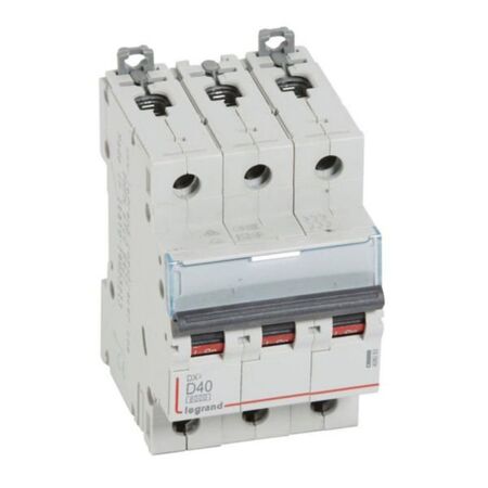 MCB DX3 6000A 3 pole 40A curve D