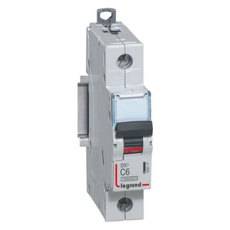 MCB DX3 10000A 1 pole 6A curve C