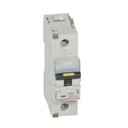 MCB DX3 10000A 1 pole 80A curve C