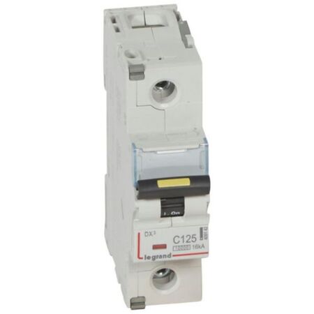 MCB DX3 10000A 1 pole 125A curve C