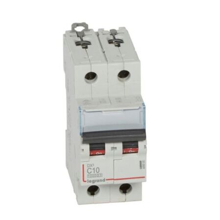MCB DX3 10000A 2 pole 10A curve C