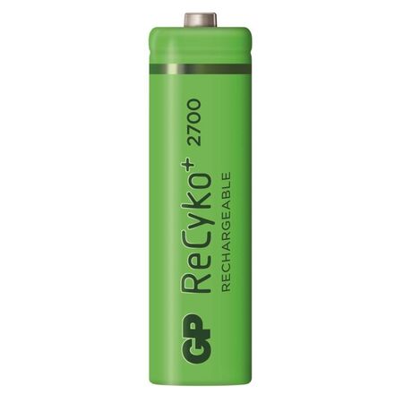 AA Rechargeable Battery GP Recyko | 1.2V | 2600mAh Capacity | Low Self-Discharge | @Card of 4 | by Powercell
