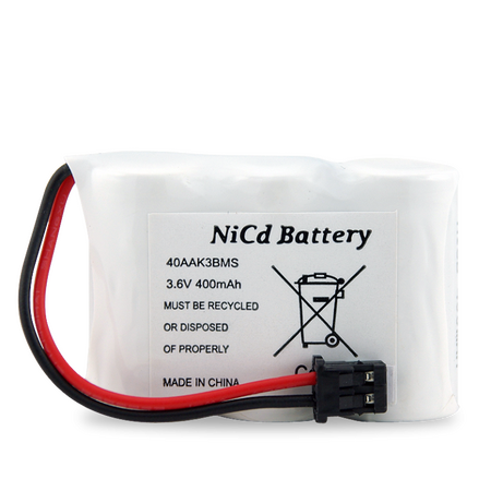 3.6V NiCad Cordless Phone Battery | 400mAh Capacity | Compatible with Major Brands | by Powercell