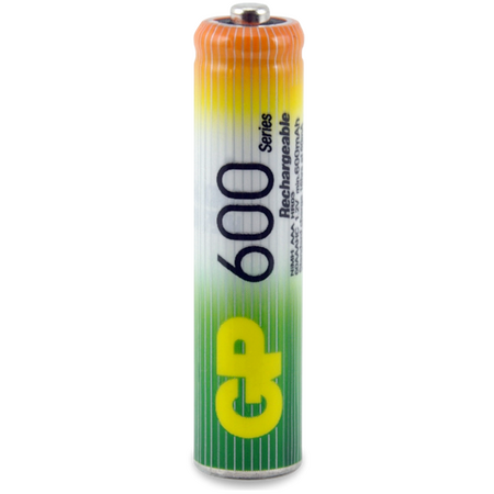 GP 1.2V AAA 600mAh NiMH Rechargeable Battery | Eco-Friendly Power | Standard AAA Size | by Powercell