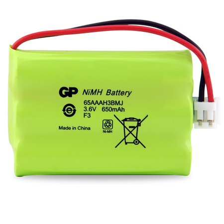 Powercell 2.4V 650mAh NiMH Cordless Phone Battery | Rechargeable | Compatible with Uniden Elite 90XX Series | by Powercell