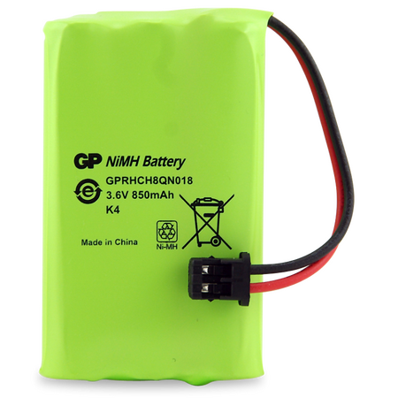 3.6V NiMH Cordless Phone Battery | 850mAh Capacity | Compatible with DSE & Uniden | by Powercell