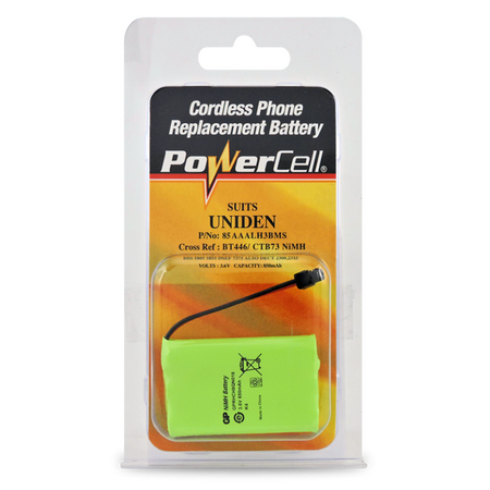 3.6V NiMH Cordless Phone Battery | 850mAh Capacity | Compatible with DSE & Uniden | by Powercell