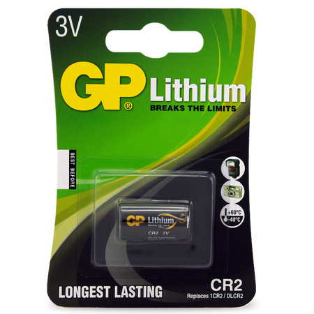 GP Lithium Photo 3V Battery | Long-Lasting Power | Compact Size | @Card of 1 | by Powercell