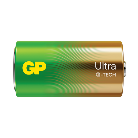 GP Ultra Alkaline C Battery | Long-Lasting Power | 1.5V Output | @Card of 2 | by Powercell